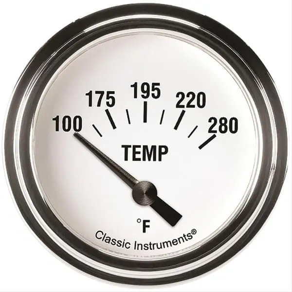 White Hot Series Analog Gauges By Classic Instruments – Model Wh226Slf-06 1