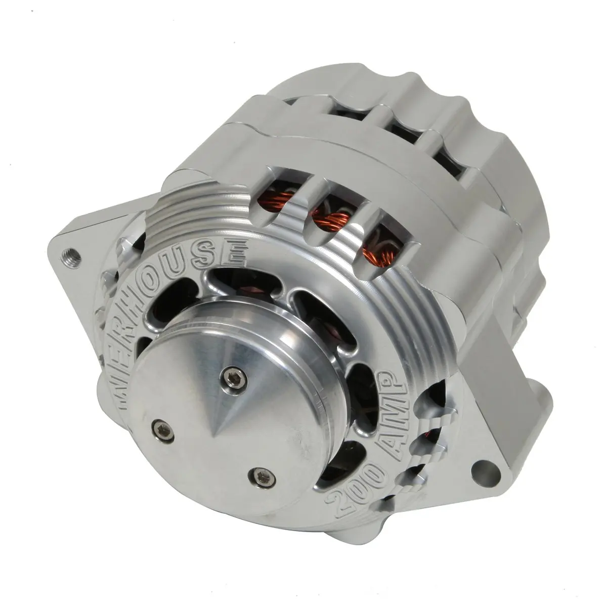 Cvr Powerhouse 8106Cl Billet Alternator – High-Output, Compact, Serpentine-Compatible 1