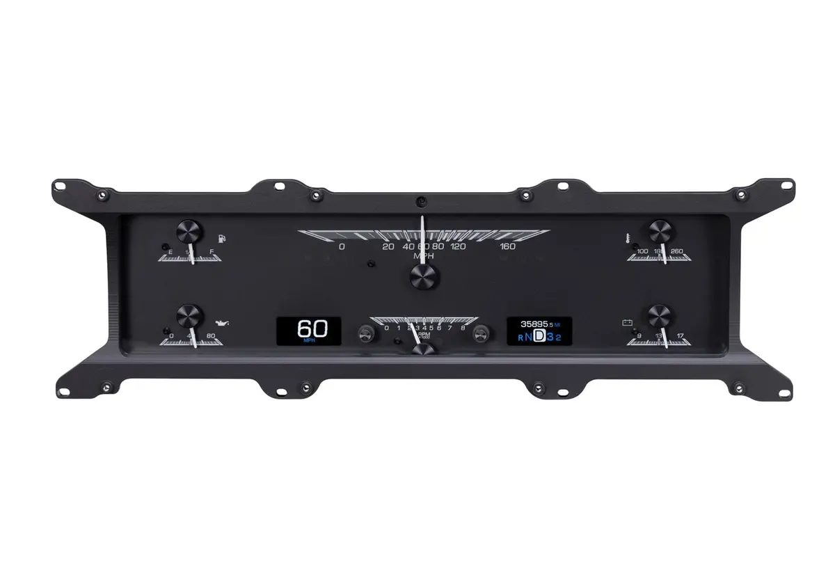 Dakota Digital Hdx-67F-Pu-K Direct-Fit Analog Gauge System 1