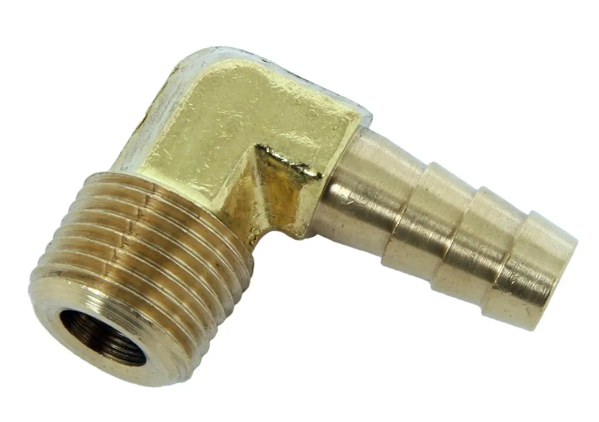 Derale 98233 Npt-To-Nipple Adapter Fitting – Aluminum Fluid Connection 1