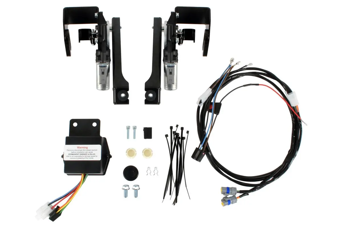 Detroit Speed Electric Headlight Door Conversion Kit For C5/C6 Corvettes (Part #122008) 1