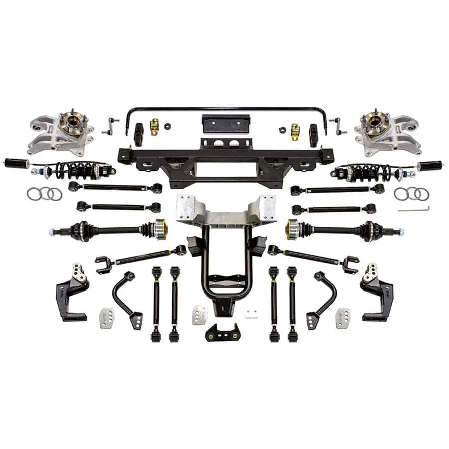 Detroit Speed 041741-Srds Decalink Rear Suspension Kit – Adjustable 4-Link System 1
