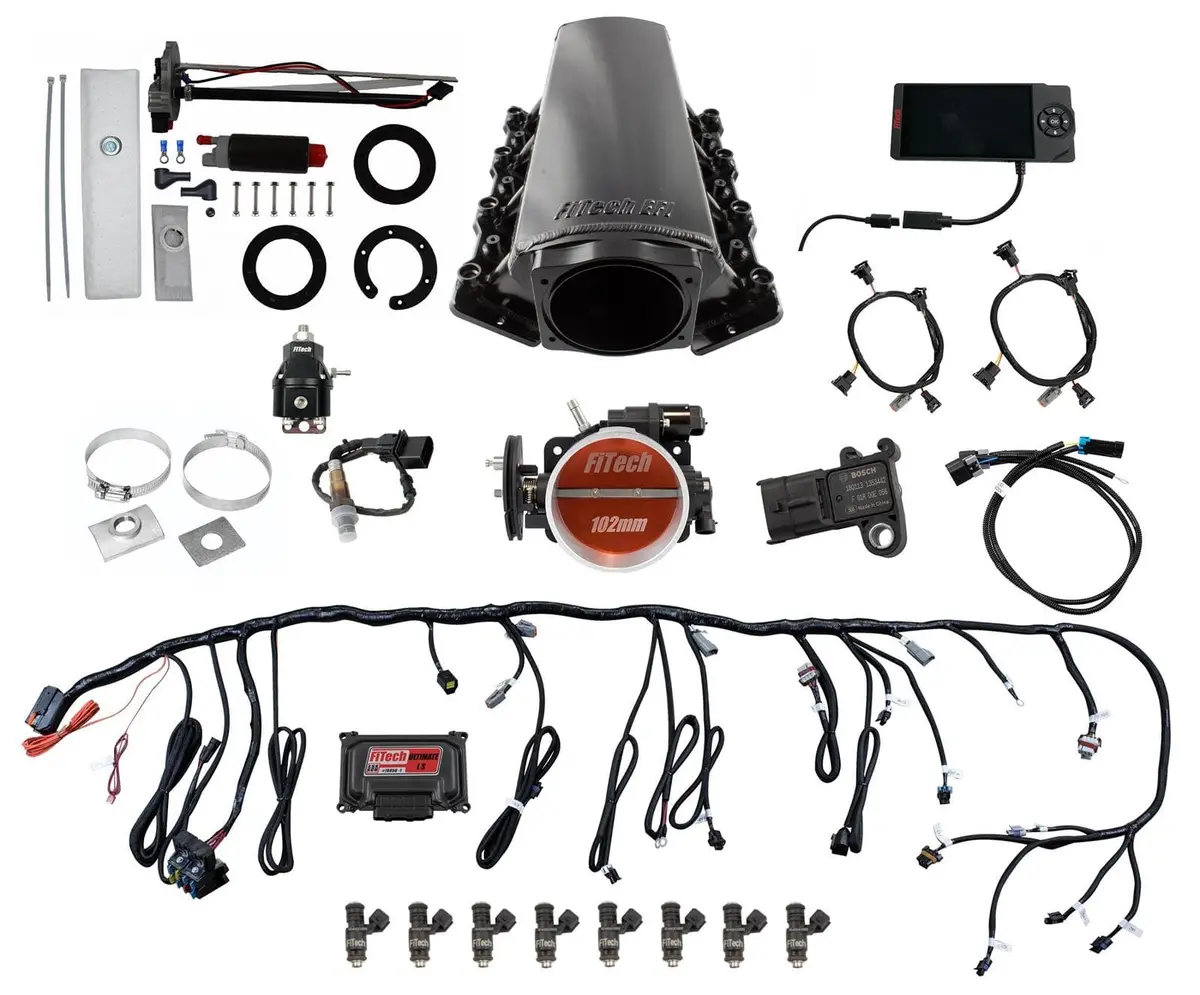 Fitech 76203 Ultimate Ls Efi System – 750 Hp With Go Fuel In-Tank Module 1