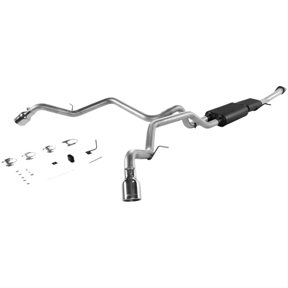 Flowmaster 17342 American Thunder Exhaust System – Dual Rear Exit With Aggressive Tone And Improved Flow 1