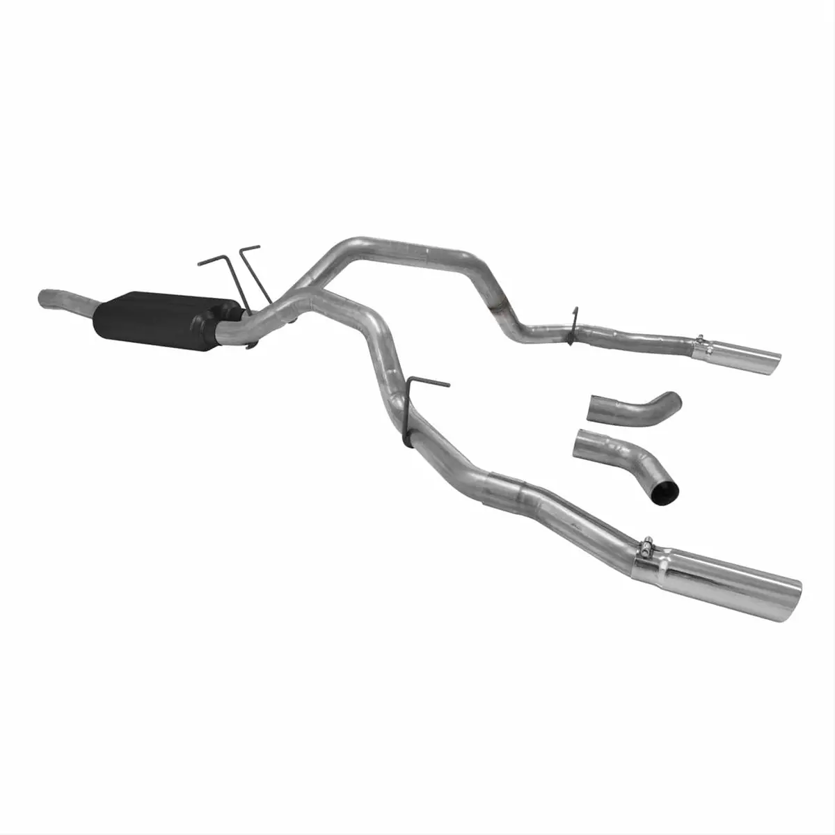 Flowmaster Force Ii Dual Exhaust System – Stainless Steel Muffler Kit With Aggressive Tone And Improved Flow 1