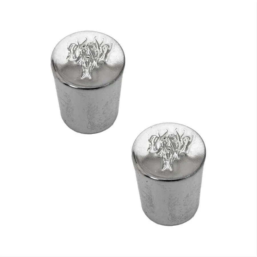 Gardner-Westcott Chrome Valve Stem Caps – Durable, Aesthetic Tire Valve Covers With Secure Fit 1