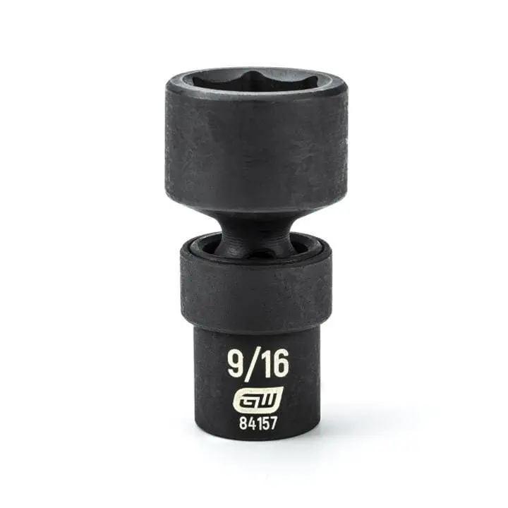 Gearwrench Universal Impact Socket Set – Heavy-Duty Chrome-Vanadium Design (84157) 1