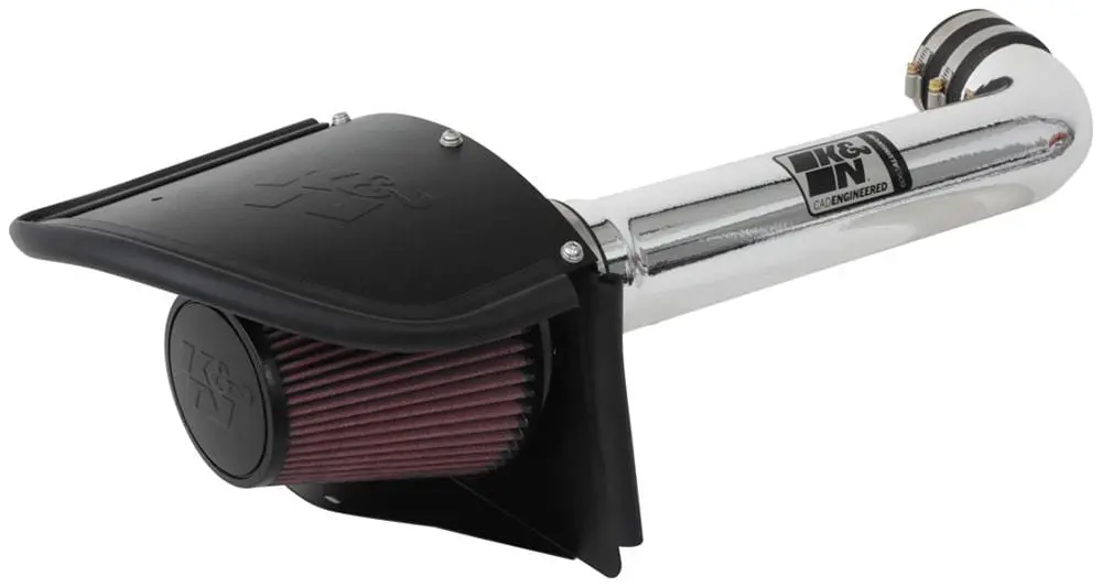 K&N 77-1566Kp 77 Series Cold Air Intake Kit – Washable Filter, Dyno-Tuned For Horsepower Gains 1