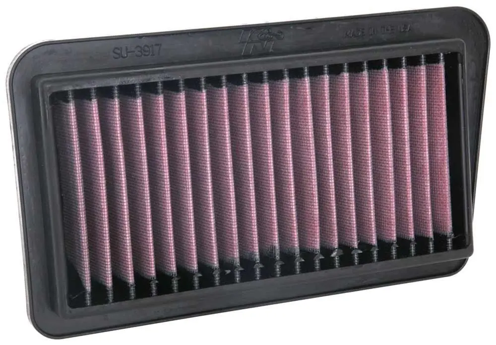 K&N Reusable High-Flow Air Filter Su-3917 1