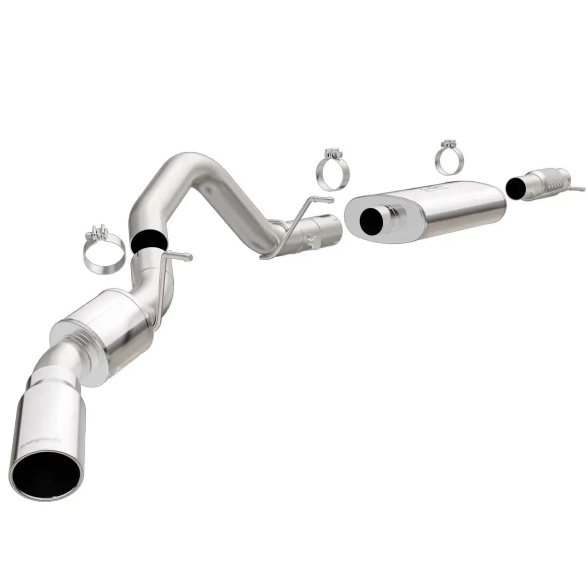 Magnaflow Street Series Performance Exhaust System – Dual Exit, Mandrel-Bent – 19177 1