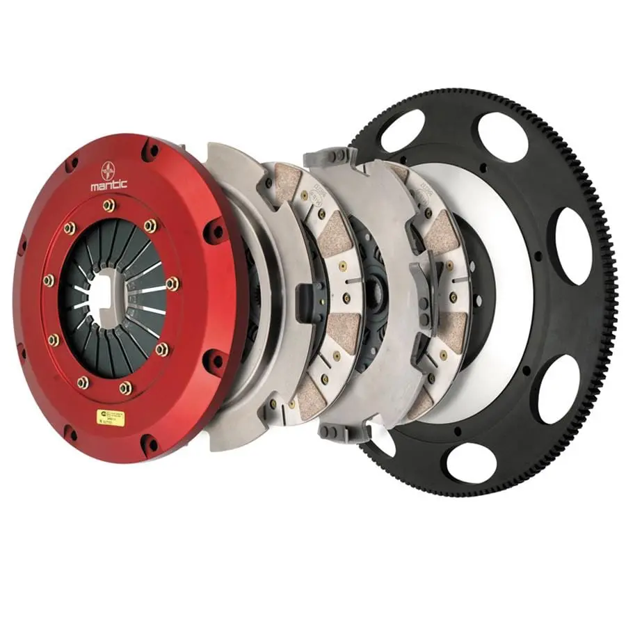 Mantic Clutch M921201-A 9000 Series Twin-Disc Clutch Kit – Street/Race Hybrid 1