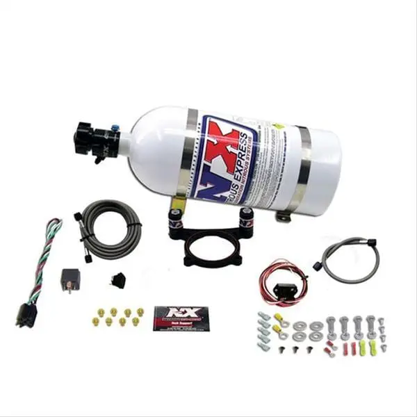 Nitrous Express 20948-10 5.0L Coyote Plate Nitrous System – 10 Lb Capacity 1