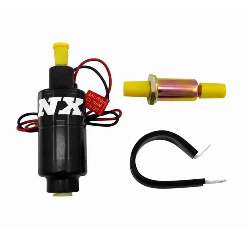 Nitrous Express 15005 High-Flow Motorcycle Fuel Pump – Compact 12V Dc Unit For Carbureted Or Efi Tuning 1