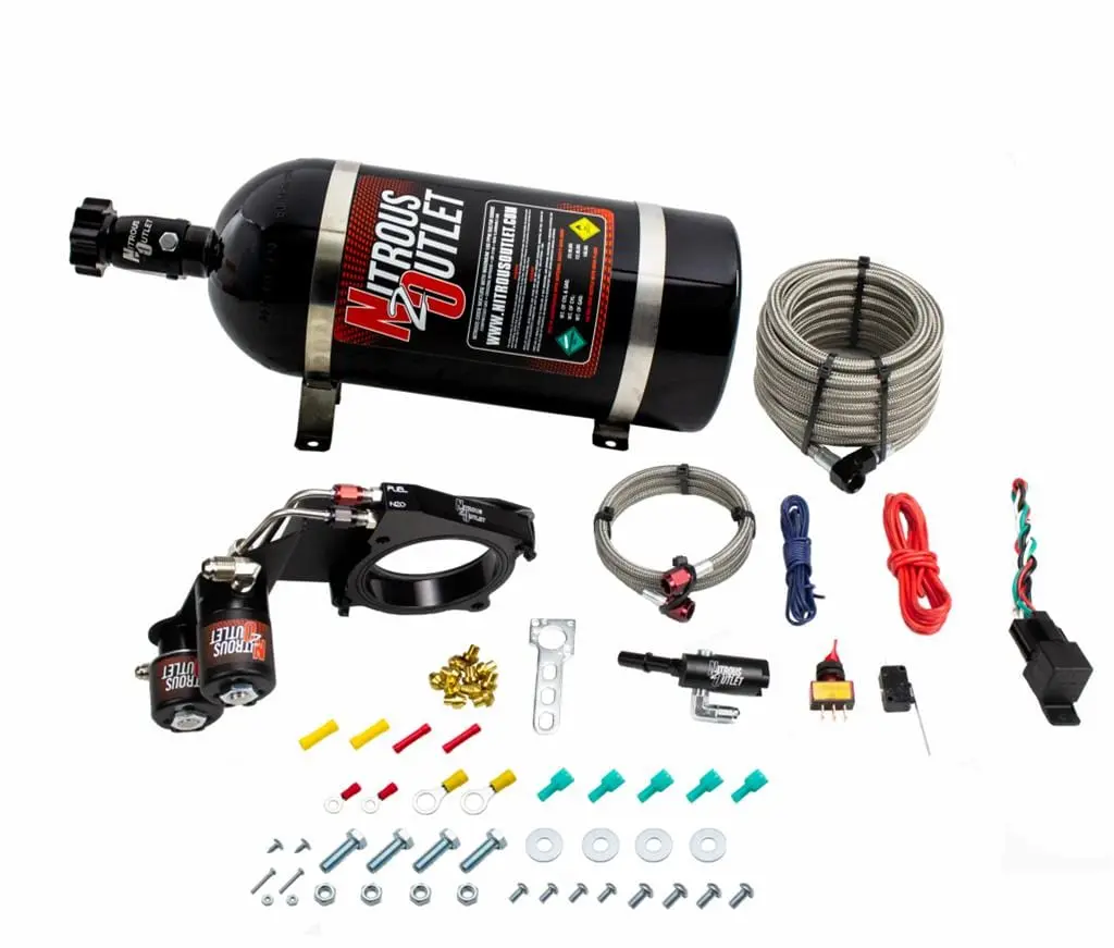 Nitrous Outlet Bolt-On Nitrous Oxide System – 15 Lb Capacity, 00-10191-15 1