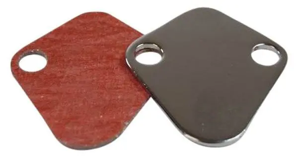 Chrome Steel Fuel Pump Block-Off Plate With Integrated Gasket Rpcr2058 1