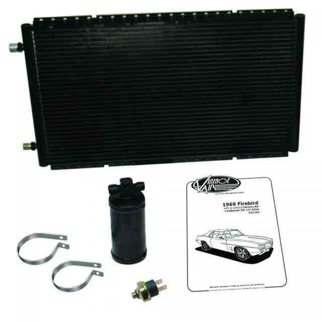 Vintage Air 21162 Surefit Condenser Kit – Compact, Efficient A/C Condenser Installation Package 1