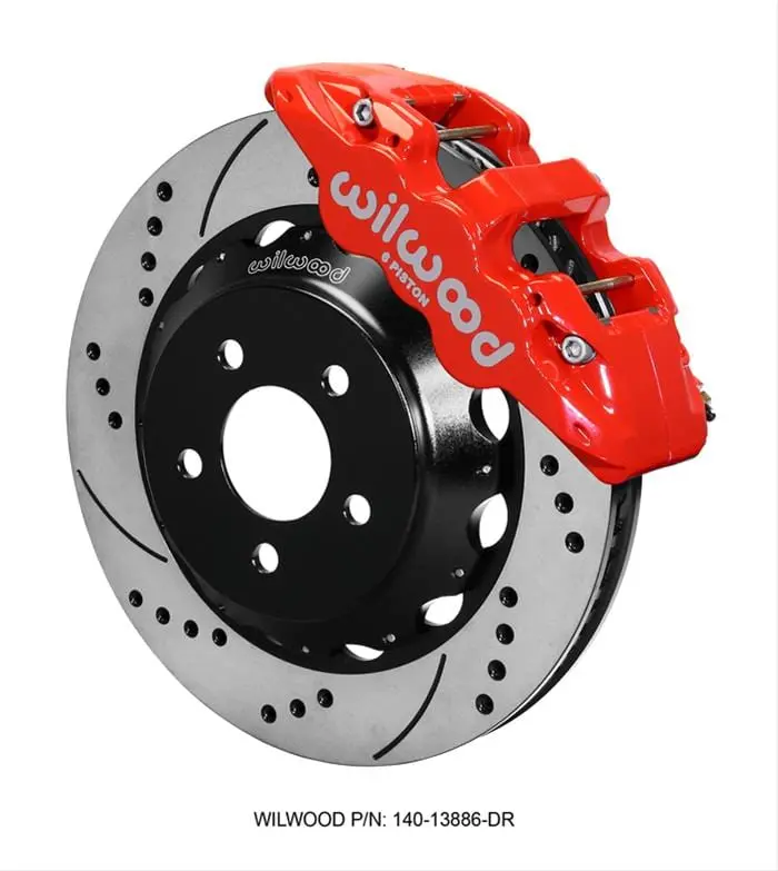 Wilwood Aero6 Front Big Brake Kit – Lightweight, High-Capacity Caliper System 1