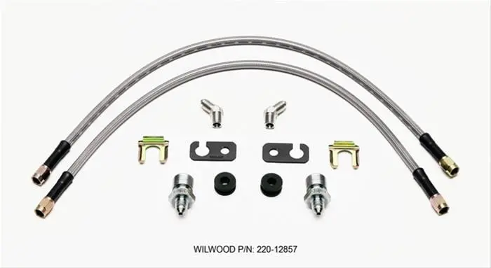 Wilwood Stainless Steel Brake Flexline Kit – 220-12857 1