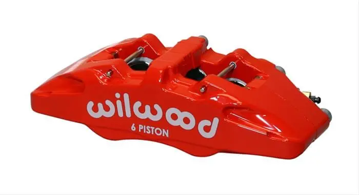 Wilwood 120-13437-Rd Forged Dynapro 6A Calipers – Lug-Mount Brake System 1